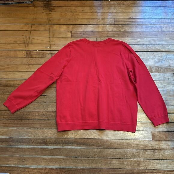 Eddie Bauer Women’s Red Long Sleeve Button Up Cardigan Sweater Size 2XL - Picture 6 of 6